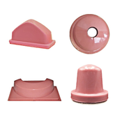 Customized silicone crystal mold fabrication, transfer printing of silicone heads, moving heads, transfer silicone paste, shape customization