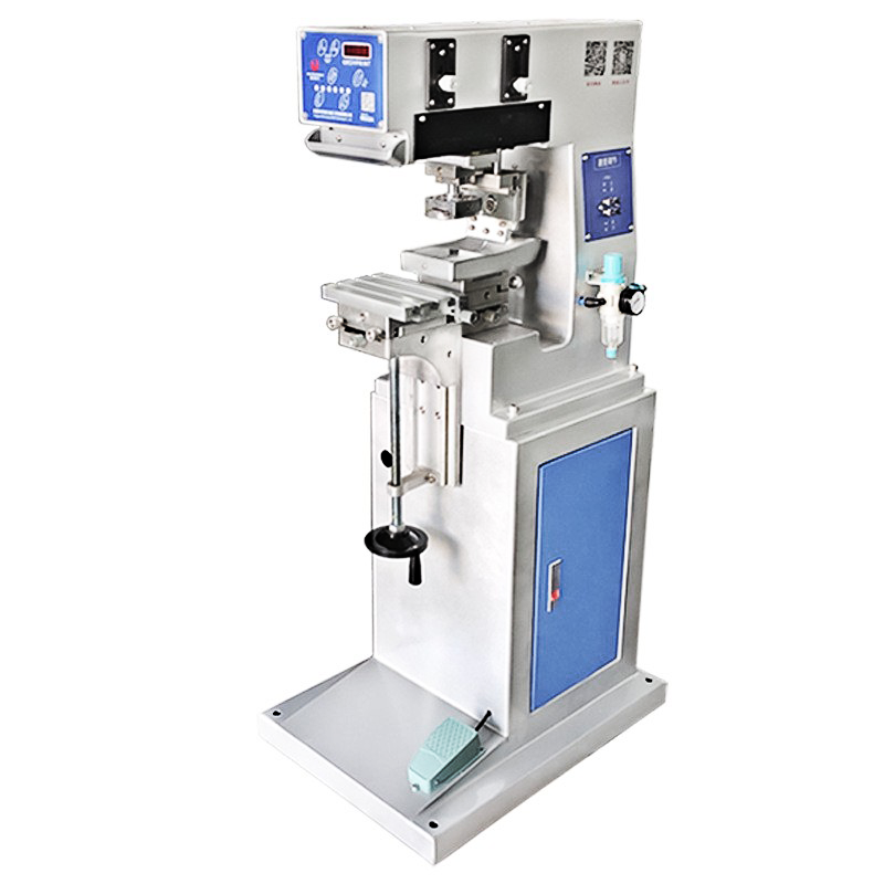 4*4-Monochrome ink pot pad printing machine