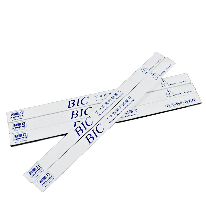 Water-based and oil-based scraper printing scraper BIC ink transfer printing blade