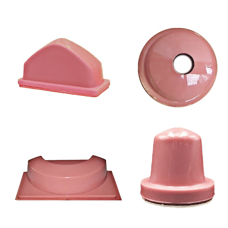 Customized silicone crystal mold fabrication, transfer printing of silicone heads, moving heads, transfer silicone paste, shape customization