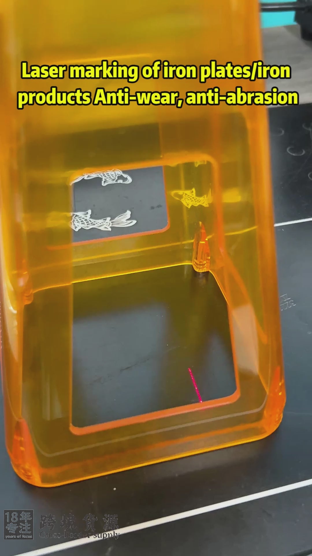 Portable laser marking machine with 20 watts